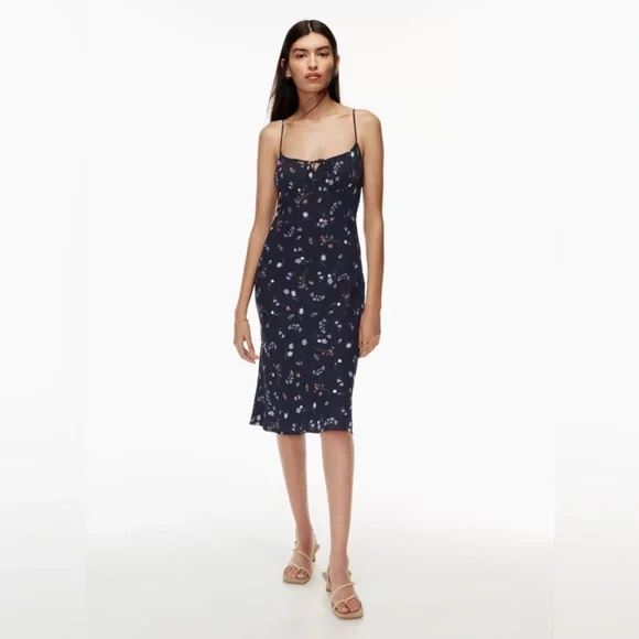 Aritzia | Dresses | Aritzia Wilfred Bellow Midi Dress | Poshmark